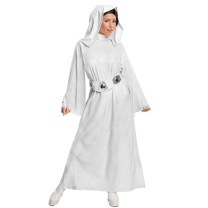 ostume de cosplay de batterie de jeu d'anime pour les femmes, costume de cosplay de document solide simple, manches longues, fen