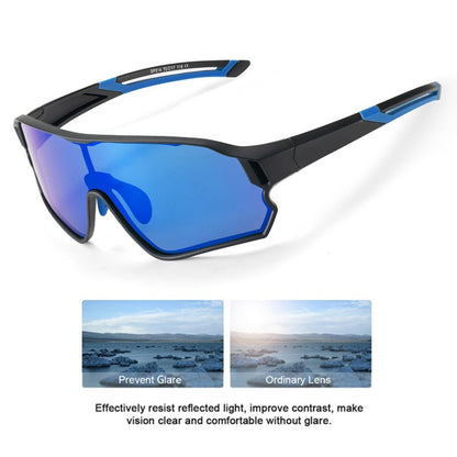 2 Pack Unisex Sports Sunglasses for Cycling, Fishing, Driving, Hiking - UV400 Protection Outdoor Eyewear