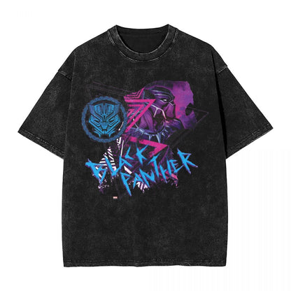 Men's Frgrt T Shirt Black Panther 100% Cotton Clothing Humorous Short Sleeve Crew Neck Tee Shirt 6XL T-Shirts