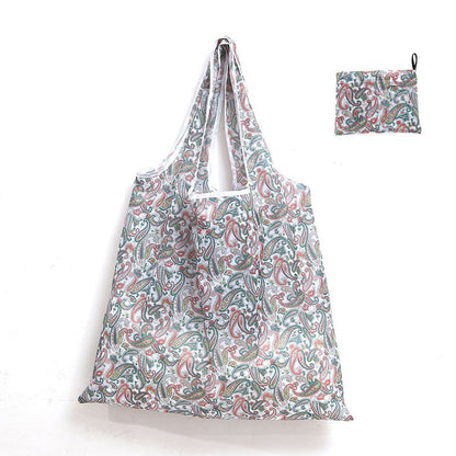 Reusable Shopping Large Bag Foldable Eco Tote With Pouch For Grocery Gym Office Supplies Beach Gear School Toys Storage Bags