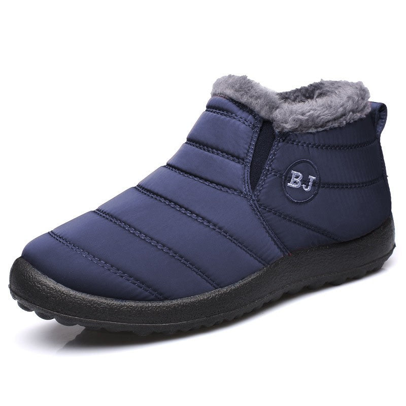 Botas Masculinas de Neve para Área Externa, Sapatos Masculinos com Pelo, Botas de Inverno Masculinas, Botas de Caminhada, Botas de Tornozelo, Sapatos Masculinos Impermeáveis, Botas de Trabalho, Calçados