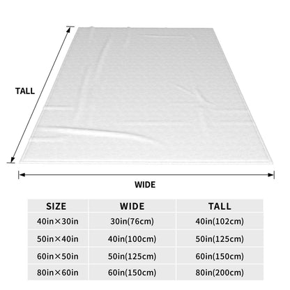 Cartoon Mines Pixel Game Crafts Flannel Blanket Super Warm Throw Blanket for Home Decor Decorative Street Trend Bedspread