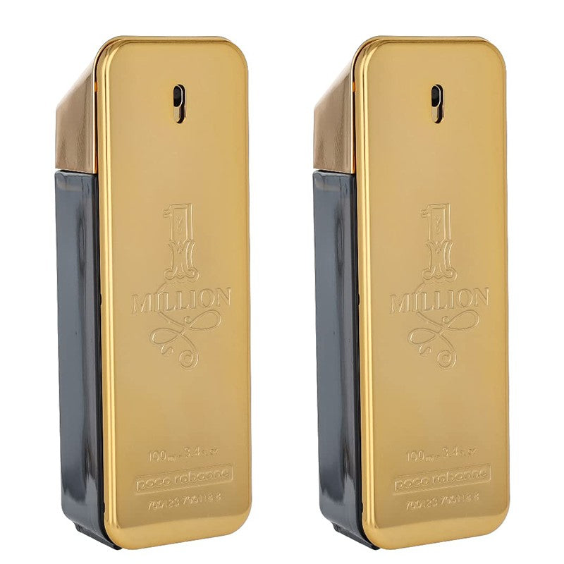 1 Million By Paco Rabanne For Men's Eau De Toilette TESTER 3.4 fl oz 100 ml Men's Cologne New in Box USA