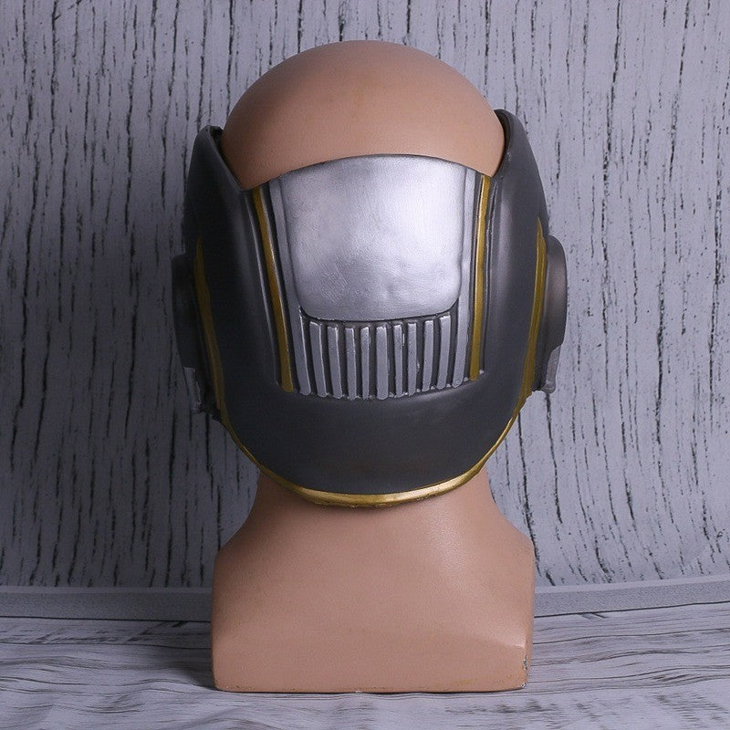 Cosplay Star Lord LED Helmet Latex Mask Infinity War Peter Jason Quill LED Mask Superhero Halloween Party Props
