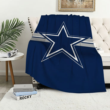 Dallas Cowboys Rugby Blanket Blanket for Couch Sofa Travel Home Hiking Picni Bed Beding Flannel Blanket birthday gift