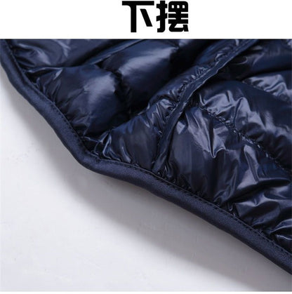 New Women Ultralight Thin Short Quilted Duck Down Jacket Lady Puffer Parkas Overcoat Autumn Winter Female Portable Outwear Coats