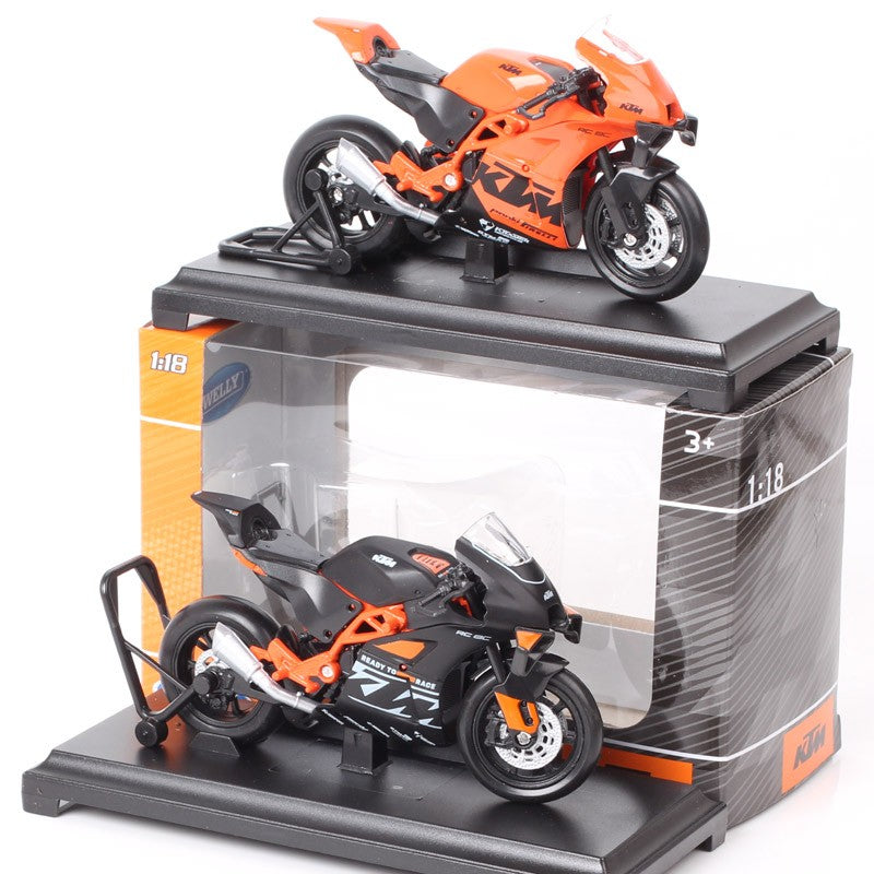 Modelo de motocicleta Maisto KTM 450 SX SXF EXC Racing RC 8C RC390 690 SMC R 640 Duke II Rally de escala 1/18 Diecast Veículos de Moto de Trilha