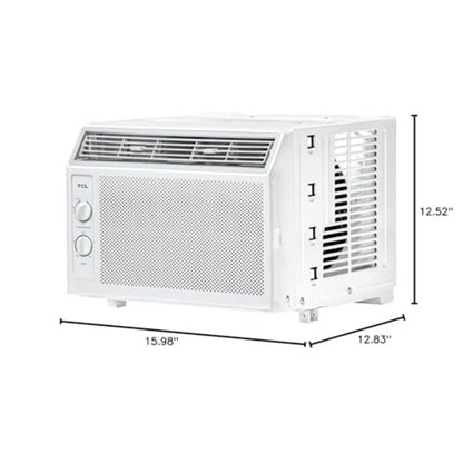 Ar Condicionado de Janela 5000 BTU para Quartos Pequenos de até 14m². Resfriamento com Eficiência Energética e Controles Fáceis de Usar. Filtro Reutilizável W