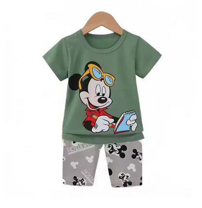 1 2 3 year Baby Clothing Girls Boys Cotton Suit for Children Two Clothes Sets for Babies Newborn Baby Clothes