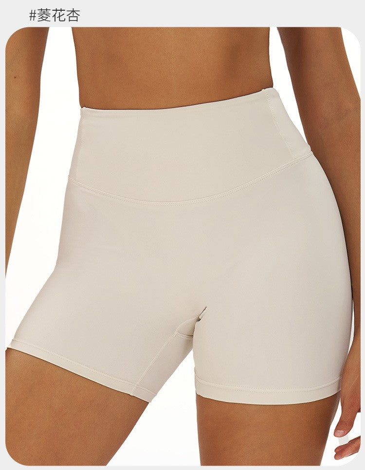 SWELTERING Gym Fitness Shorts Running Cycling Sports Shorts Breathable Workout Short Leggings High Waist Fitness Yoga Shorts