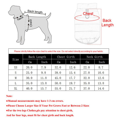 Jaqueta Corta-vento para Cães Pequenos e Médios Outono Inverno Quente com Argola em D Roupas para Filhotes de Chihuahua Schnauzer Fantasia de Lã para Animais de Estimação