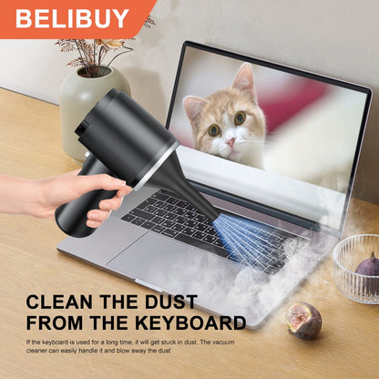 BELIBUY Car Vacuum Cleaner Portable Vacuum Cleaner home appliance High Power Mini Wireless Cleaner Carpet Vacuum Cleaner