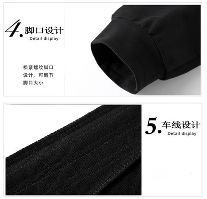 New UFC Men's Casual Sportswear Set, Flowered Outdoor Motorcycle Comfort Men's Set 2025, Fashionable Pants and Jackets