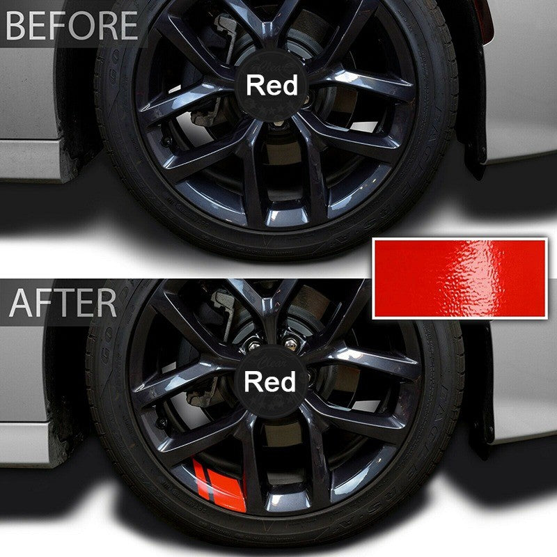 6 Adesivos de Carro Reflexivos para Cubo de Roda Decalques Resistentes Tampa Acessório Exterior Decoração de Carro para Dodge Chrysler Jeep