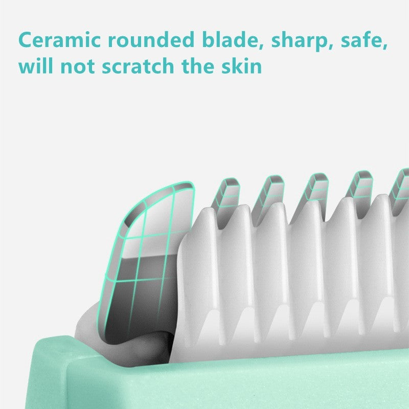 Kemei Wet Dry Groin Body Trimmer For Men Electric Face Beard Hair Trimmer Clipper Rechargeable Pubic Ball Shaver Body Groomer