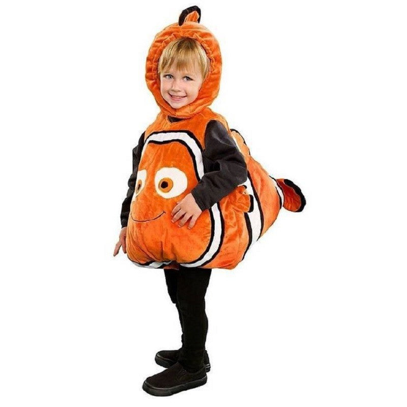 Finding Nemo Clownfish cospaly costume Pixar Animated Film Nemo  clothing Halloween Christmas party