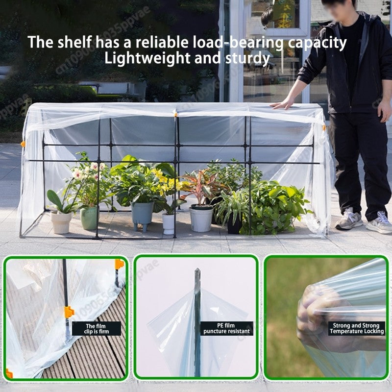 Winter Proof Greenhouse For Plants With Thermal Cover And Sunlight Protection Perfect For Balcony Garden Use And Outdoor Plant