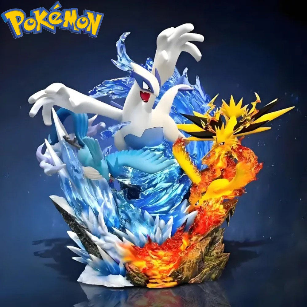 31cm/12,2in Anime Pokémon Figura Pássaro Lendário Pokémon Bonecos de Ação Estátua Pvc Coleção Brinquedos Modelo Presentes