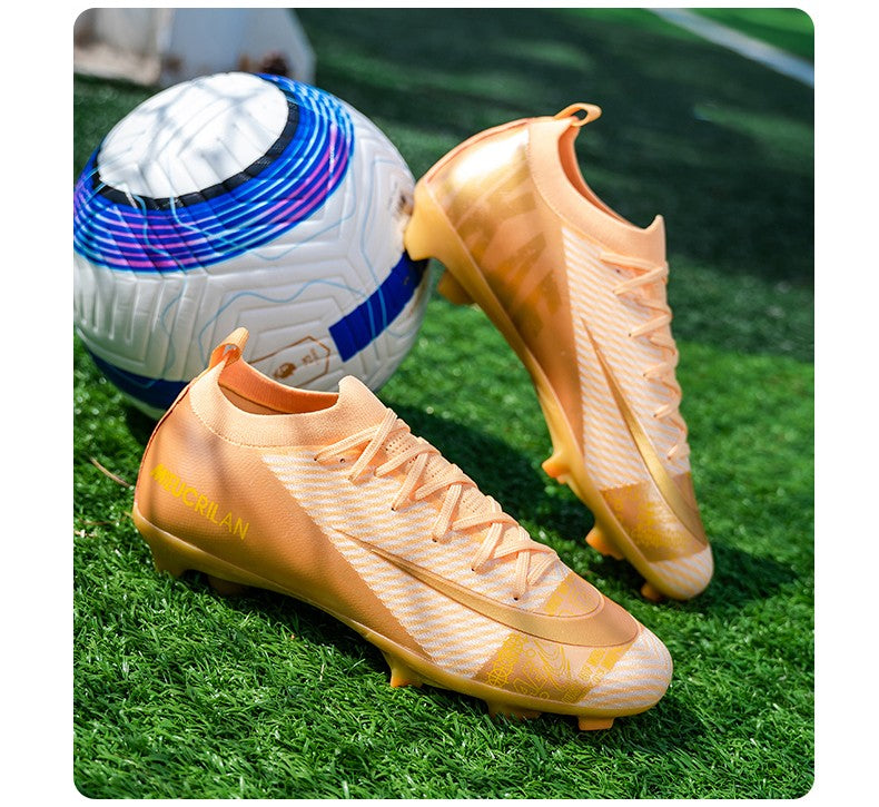New Men Soccer Shoes TF/FG Society Match Cleats Football Field Boots Indoor Professional Training Original Women Football Shoes