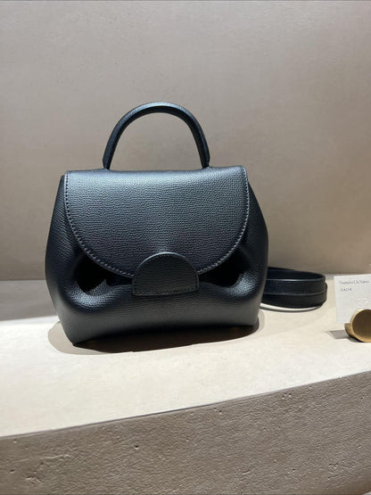 French Style Niche Fashion Crossbody Top Handle Bag Women Pu Leather Casual Daily Luxury Handbag Adjustable Shoulder Strap Y2k