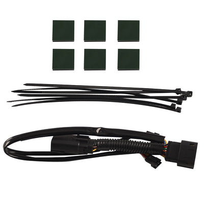 Luzes de Seta para Alforje de Moto Tracer com Luz de Fluxo Âmbar para Harley CVO Street Glide FLTRXSE 2023.5-2025 FLHX
