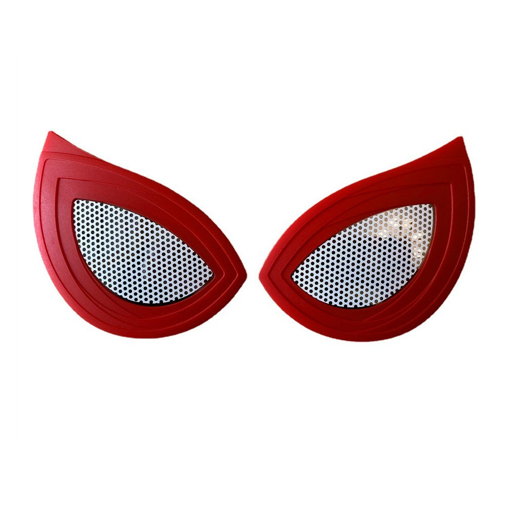 Movie Cosplay Lens Accessories For Super Bodysuit Full Mask Eyeglass Stereoscopic Color Light Halloween Carnival Party Prop Gift