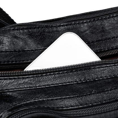 Top Quality Pu Leather Female Crossbody Multiple Pockets Bag Elegant Shoulder Bags for Women Casual Purses and Handbags Sac 2026