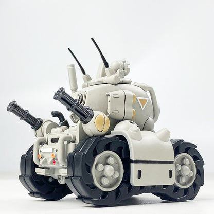 New Era Models Brinquedo Educacional Infantil Metal Slug X – Kit de Montagem de Tanque com Figura de Soldado Capturado Cenário Militar para Construção