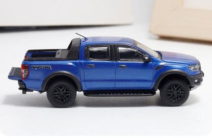 MK Miniaturas Liga Fundida 1/64 Ford Ranger Raptor Modelo de Carro Decoração Estática Brinquedos Colecionáveis de Presente