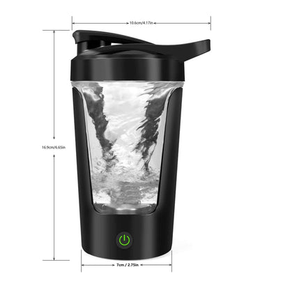 Copo Liquidificador de 450ml Copo Elétrico para Misturar Shaker Portátil para Proteína Mixer para Viagem Casa Escritório Ferramentas de Cozinha