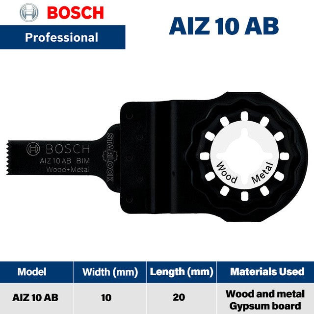 Acessórios para Máquina de Corte Multifuncional Bosch STARLOCK Acessórios Gerais para Marcenaria, Ranhura e Perfuração Série Bosch GOP