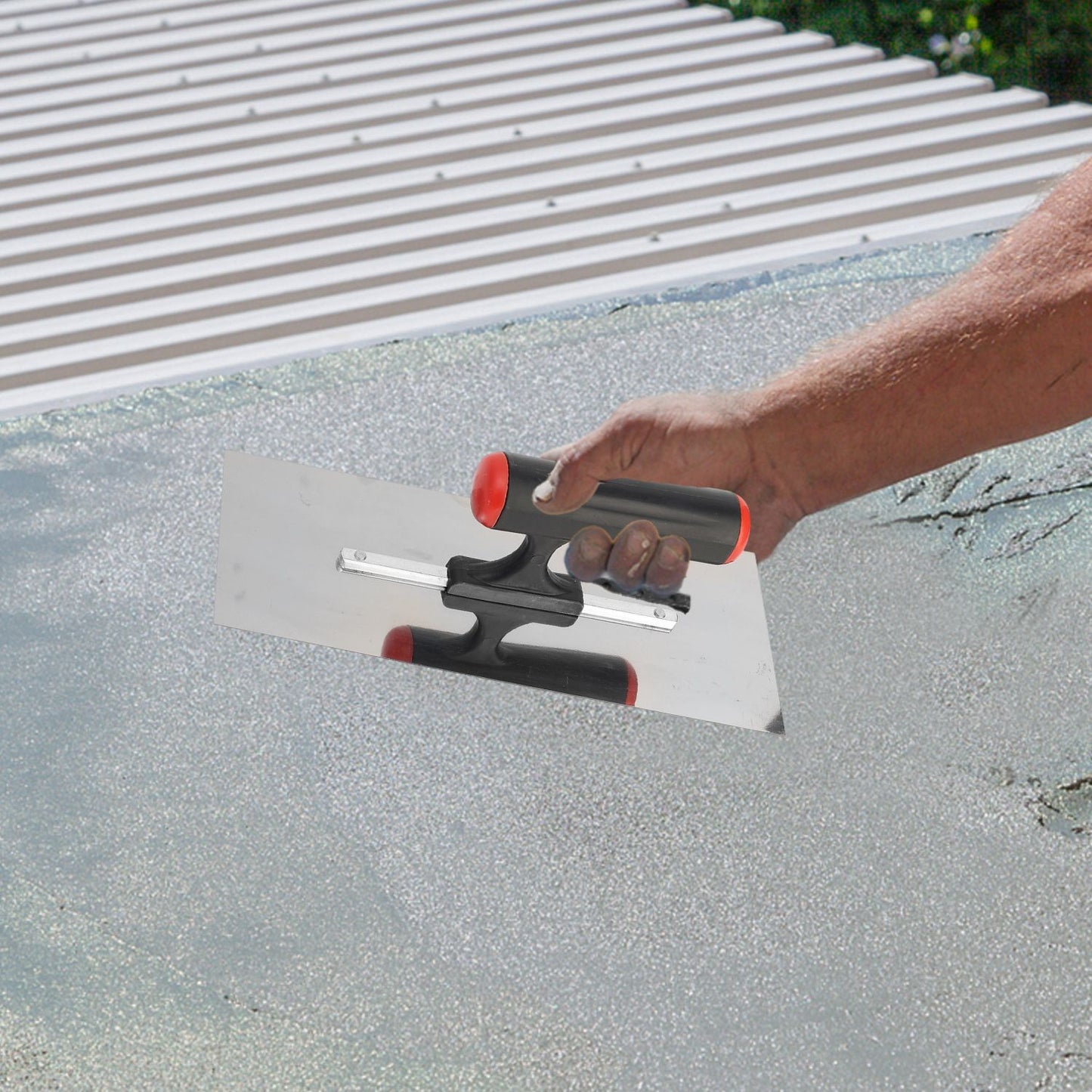 Desempenadeira Sem Prego, Aço Inoxidável, para Gesso e Cimento, Espátula para Raspagem, Acabamento de Construção, Ferramentas Profissionais de Revestimento