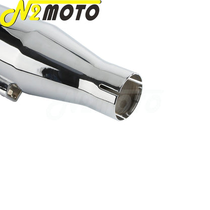 Chrome Exhaust System Motorcycle Muffler Exhaust Pipe For Harley Sportster Superlow XL1200T XL883L Iron XL883N 72 48 XL1200 V X