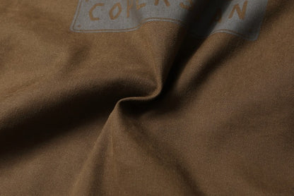 Fashionable Men's Motor Jacket Genuine Cow Leather Coat Male Outerwear Windbreaker Spring Autumn Cloth with Epaulet Brown