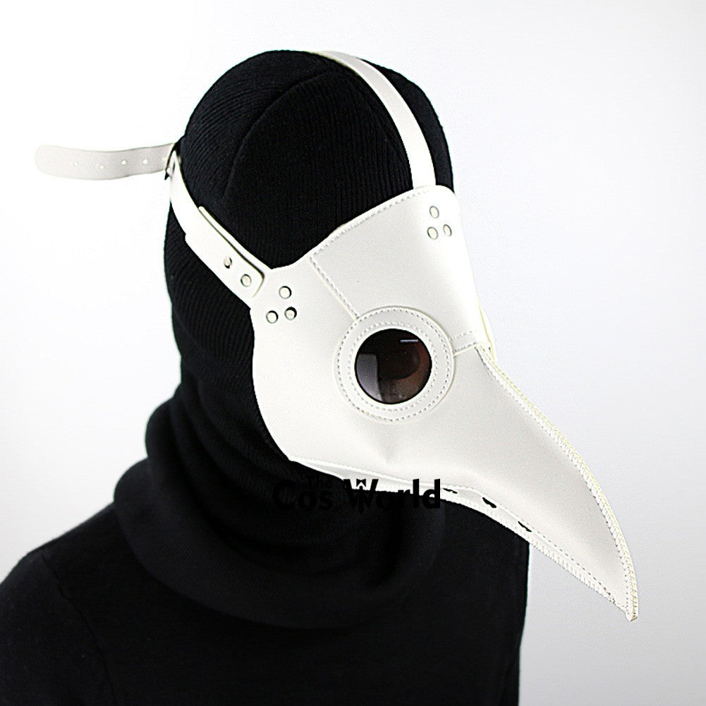 Halloween Plague Doctor Mask Steampunk Gothic Bird Beak Props for Party Carnival Cosplay Costumes Masquerade