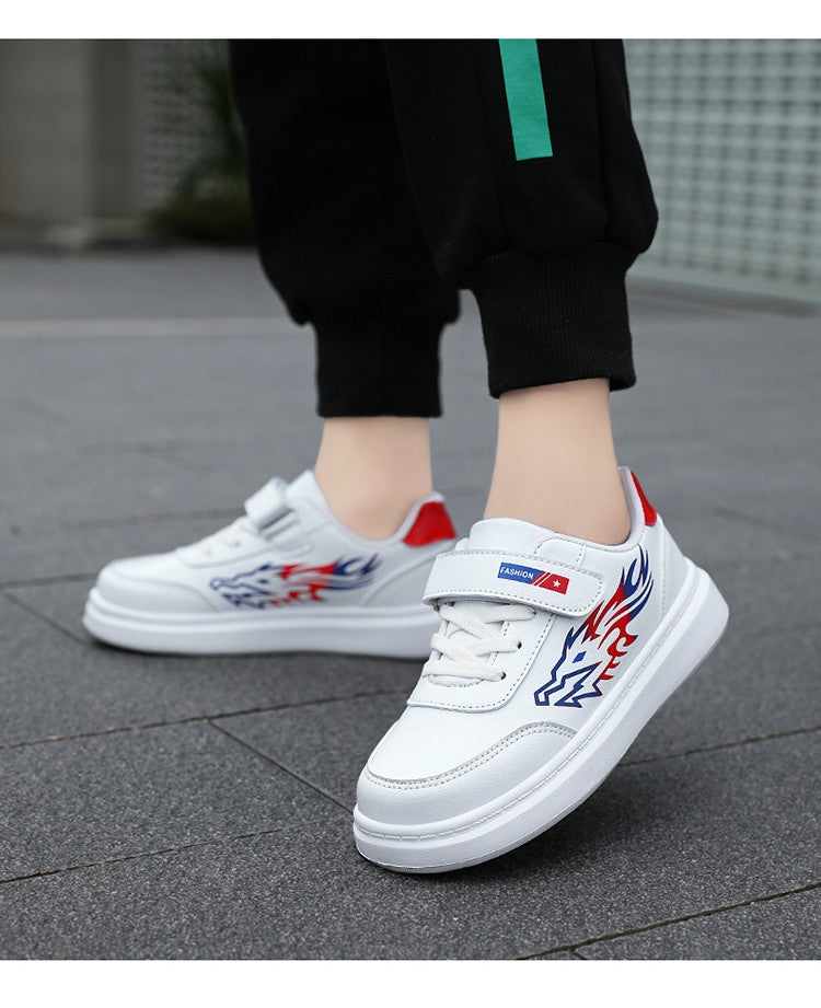 Children's Sports Shoes Boys Casual Running Sneakers Breathable Non-Slip Flat Walking Shoes Fashion Kids Athletic Footwear