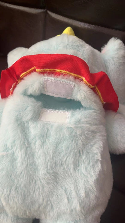 in stock Disney Stitch Angel Lotso Pooh Bear Dumbo Plush Hand Warm Bottle Hot Water Bottles Portable Warm Hand Bag Girl Gift