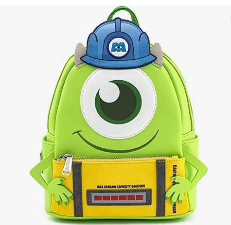 Loungefly Pixar Toy Story Moments Procurando Monstros Universidade Jogos de Susto Mini Mochila Coco Ernesto Cosplay Mochila