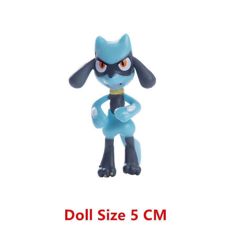 Pokémon 4-13cm Bonecos de Desenho Animado Filme Anime Pikachu Eevee Charmander Mewtwo Bonecos Colecionáveis Melhor Presente de Aniversário para Crianças
