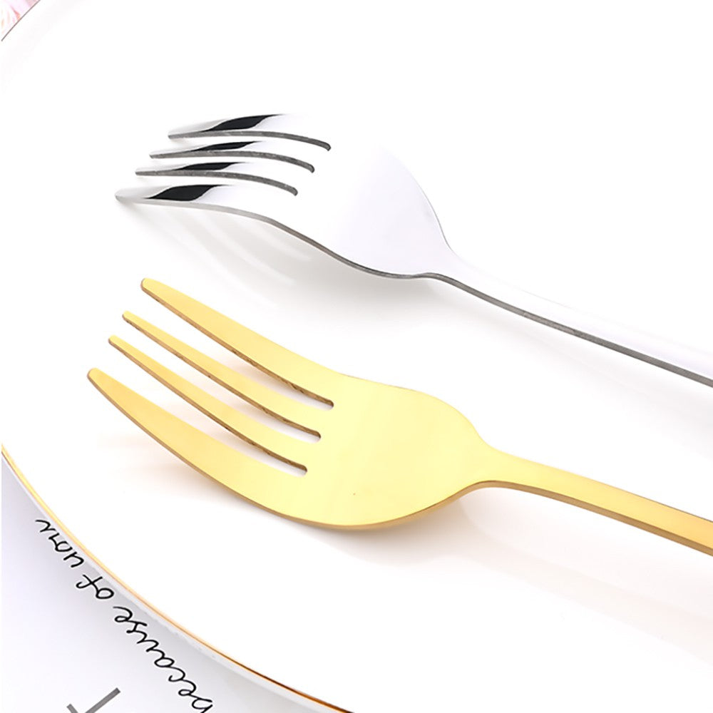 Drmfiy Conjunto de Talheres Pretos de 5/7 Peças para Servir, Utensílios de Jantar, Buffet, Talheres para Catering, Conjunto de Escumadeiras, Colheres, Garfos, Talheres de Prata