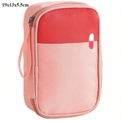 Medical Bag Portable Travel First Aid Kit Waterproof Large Capacity Medicine Storage Organizer Emergency Bag Camping