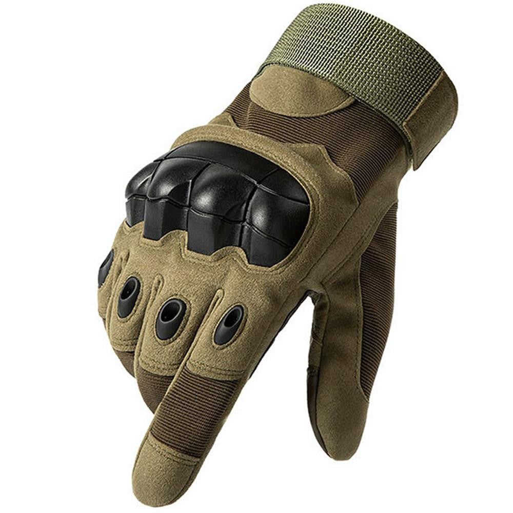 Luva de moto masculina com tela sensível ao toque, para motociclismo e motocross, proteção de dedo inteiro, Luvas Moto Preto