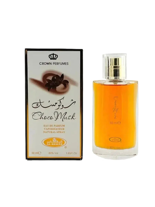 Choco Musk Unisex Eau de Parfum - Long-Lasting Chocolate & Musk Fragrance Body Spray, Vegan Cologne for Women & Men, Everyday