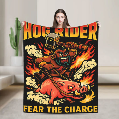 Clashes Royaleds Game Knitted Blanket  Fuzzy Throw Blankets Bed Sofa Portable Soft Warm Bedspreads