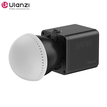 Ulanzi ML100RGB | ML100Bi 100W COB Video Light Full Color | 2700K-6500K Bi-Color Photography Studio Light for Shot Livestreaming