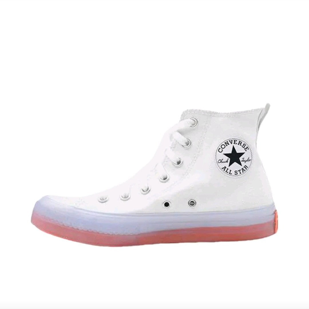 Converse Chuck Taylor All Star CX Men's and Women's Skateboarding Shoes, Light Weight, Lifestyle Sneakers, White/Orange
