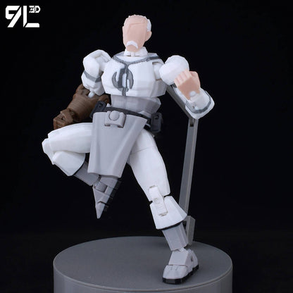 9L3D Impresso Invencível Menino Lucky13 Dummy13 Conquistar LEX Allen Super-heróis Anime Brinquedos Bonecos de Ação Modelo de Manequim Enfeites