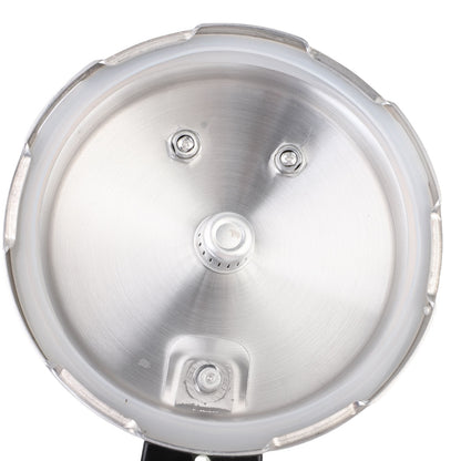 Pressure Cooker 3L Explosion Proof Aluminum Stovetop Fast Cooking Canning Cooker Pot with Steam Rack for Kitchen