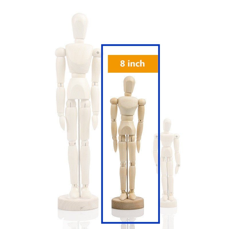 Wooden Hand Body Draw Action Toys Drawing Sketch Mannequin Model Movable Limbs Figures Home Decor Artist Models Jointed Doll