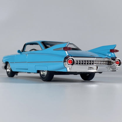 1:24 Cadillac Eldorado Biarritz 1959 Série 62 Liga Diecast Modelo Miniatura Voiture Decoração de Casa Presentes de Natal Para Crianças